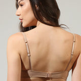 Sutien clasic decoltat cappuccino AMBRA R1685