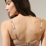 Sutien clasic cupe soft subtiri cappuccino AMBRA R1686