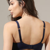 Sutien clasic cupe soft albastru AMBRA R1687