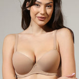 Sutien clasic cupe soft cappuccino AMBRA R1687