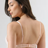 Sutien cu cupa soft decoltata roz KATE R1697