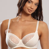 Sutien clasic neburetat ecru ANNA R1709