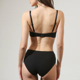 Chilot clasic talie inalta negru ANNA S1883