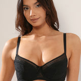 Sutien clasic negru DONA R1716