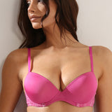 Sutien push up cupa gel fucsia MELANIA R1729