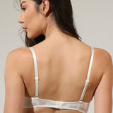 Sutien clasic decoltat ecru PETRA R1737