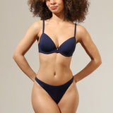 Chilot tanga albastru AMBRA S1853
