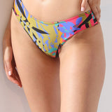 Slip de baie clasic Negru imprimat Rava DS568