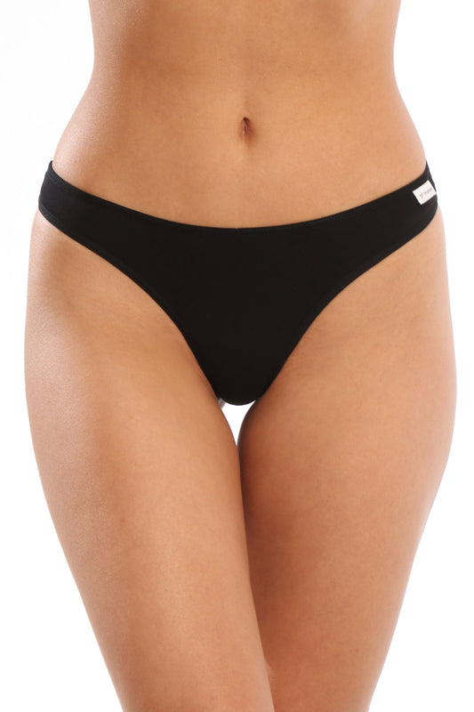 Chiloti tanga CAMI S0541 negru