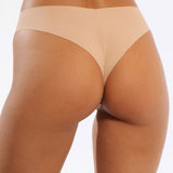 Chiloti brazilieni fara cusaturi bej LUCIA S0783NJ