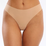 Chiloti brazilieni fara cusaturi bej LUCIA S0783NJ