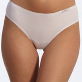 Set 3 buc chiloti brazilieni din bumbac alb CAMI S0836N