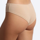 Set 3 buc chiloti brazilieni din bumbac nude CAMI S0836N