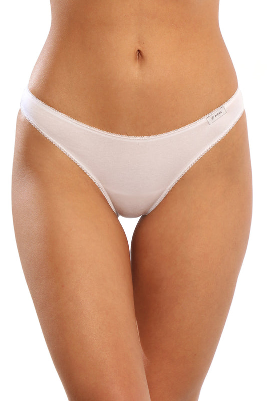 Set 3 buc chiloti brazilieni CAMI S0836 alb