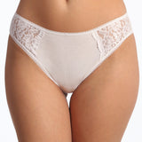 Chilot clasic din bumbac alb AIDA S0839