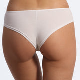 Chilot brazilian din bumbac alb CAMI S0891N