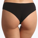 Chilot brazilian din bumbac negru CAMI S0891N