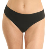 Chilot clasic din bumbac negru ADELIA S1556