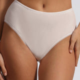 Chilot clasic talie înaltă din bumbac alb ADELIA S1557