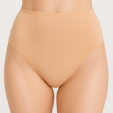 Chilot clasic talie înaltă din bumbac bej ADELIA S1557