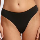 Chilot brazilian din microfibra negru LUCIANA S1558