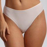 Chilot clasic din microfibra alb LUCIANA S1559