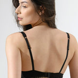 Sutien push up cu cupa graduata negru ELLA R1691