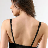 Sutien cu cupa soft decoltata negru ELLA R1692