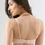 Sutien cu cupa buretata roz ELLA R1694
