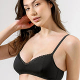 Sutien cu cupa buretata negru ELLA R1694