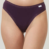 Chilot brazilian din bumbac mov CECILIA S1793