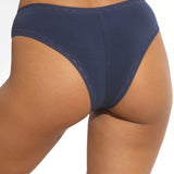 Chilot brazilian ingust din bumbac bleumarin CECILIA S1793