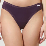 Chilot brazilian din bumbac mov CECILIA S1794