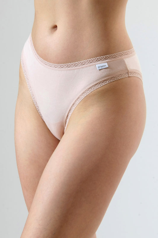 Chilot brazilian îngust roz CECILIA S1793