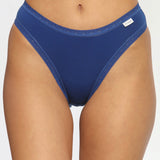 Chilot brazilian din bumbac albastru CECILIA S1794