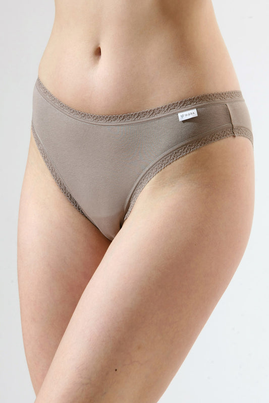 Chilot brazilian îngust brun CECILIA S1794