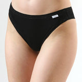Chilot brazilian îngust negru CECILIA S1794