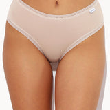Chilot brazilian inalt bumbac Nude CECILIA S1795