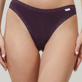 Chilot clasic din bumbac mov CECILIA S1796