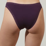 Chilot clasic din bumbac mov CECILIA S1796