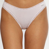 Chilot clasic din bumbac alb CECILIA S1796