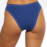 Chilot clasic din bumbac albastru CECILIA S1796