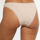 Chilot clasic din bumbac nude CECILIA S1796