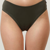 Chilot clasic din bumbac kaki CECILIA S1797