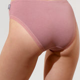 Chilot clasic din bumbac roz CECILIA S1797