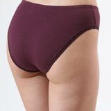 Chilot clasic mediu burgundy CECILIA S1797