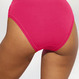 Chilot clasic din bumbac fucsia CECILIA S1797