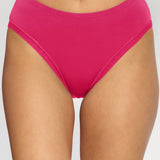 Chilot clasic din bumbac fucsia CECILIA S1797