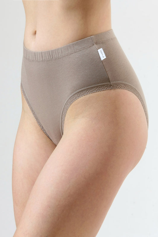 Chilot clasic brun CECILIA S1798