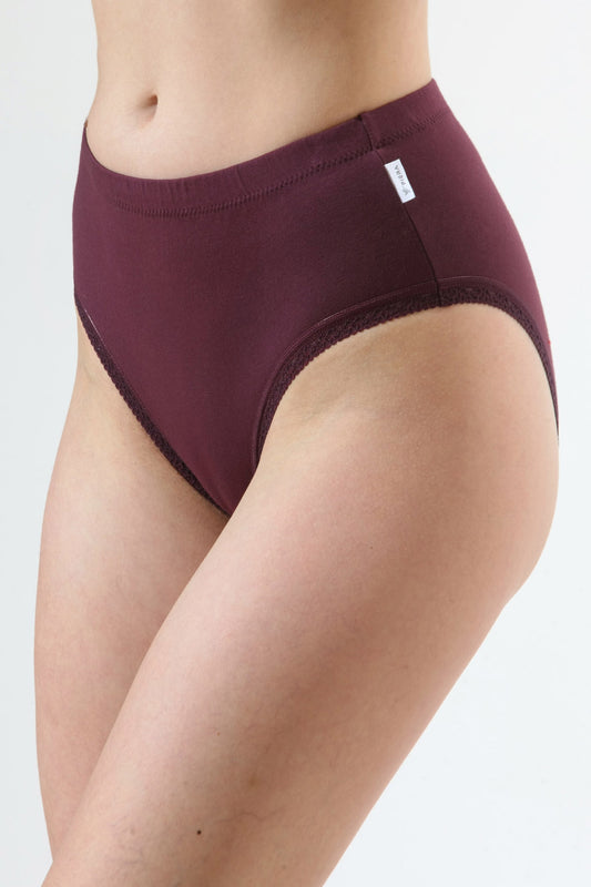 Chilot clasic burgundy CECILIA S1798